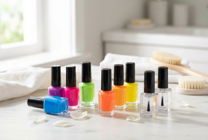 Smalti semipermanenti neon: coprenza intensa, basi e top coat adeguati