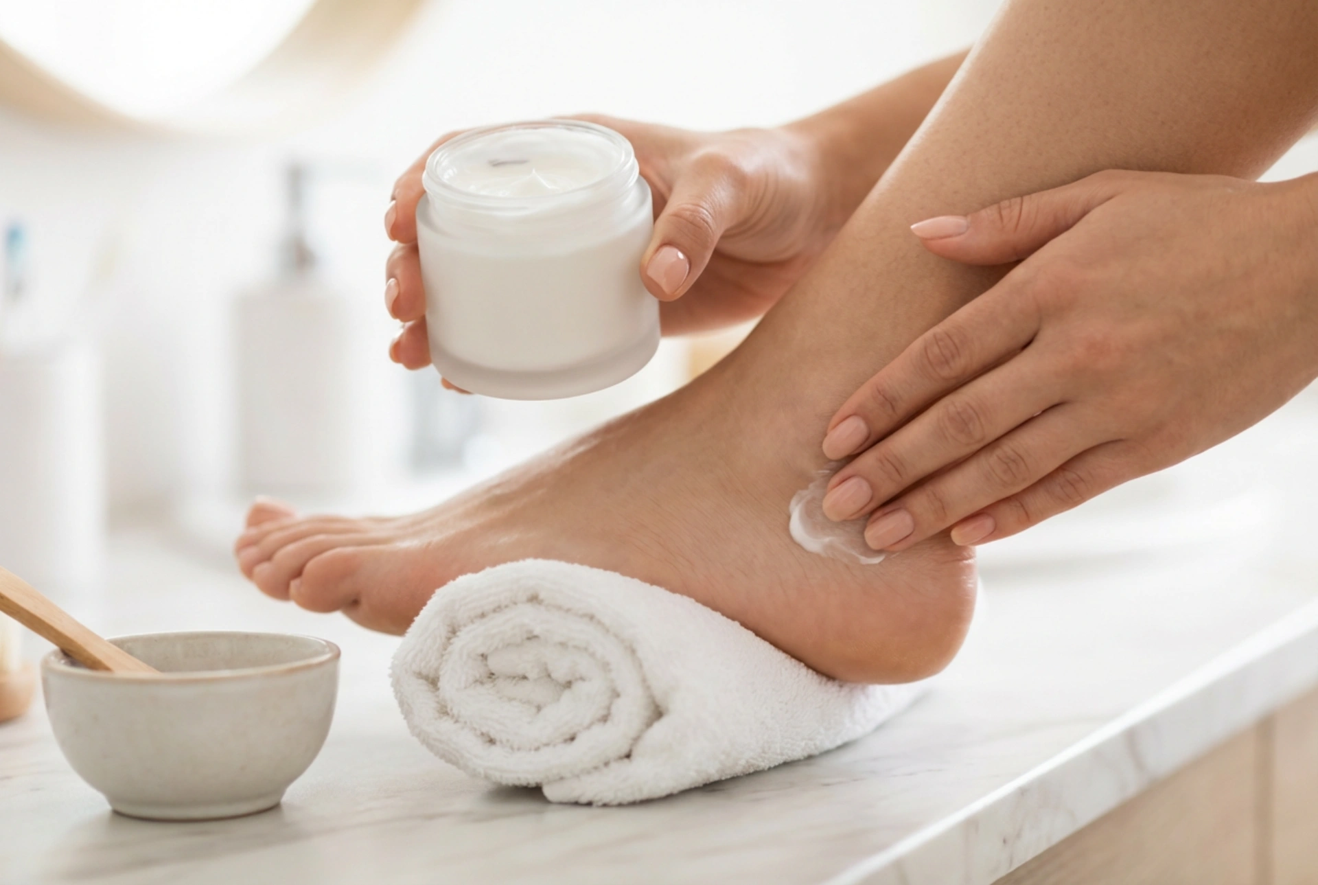 Crema per talloni: le basi dell'applicazione e come abbinarla alla pedicure casalinga