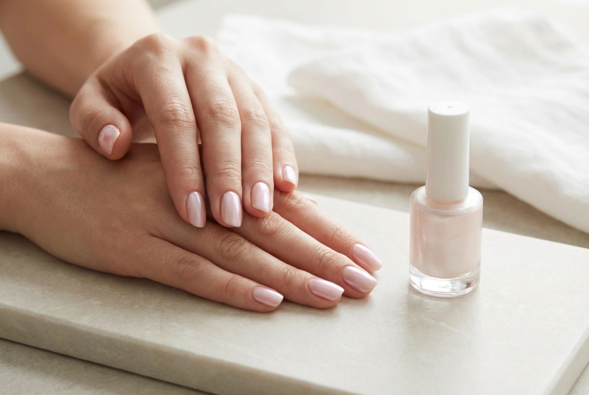 Smalto semipermanente perlato senza striature: tecniche di applicazione e finitura