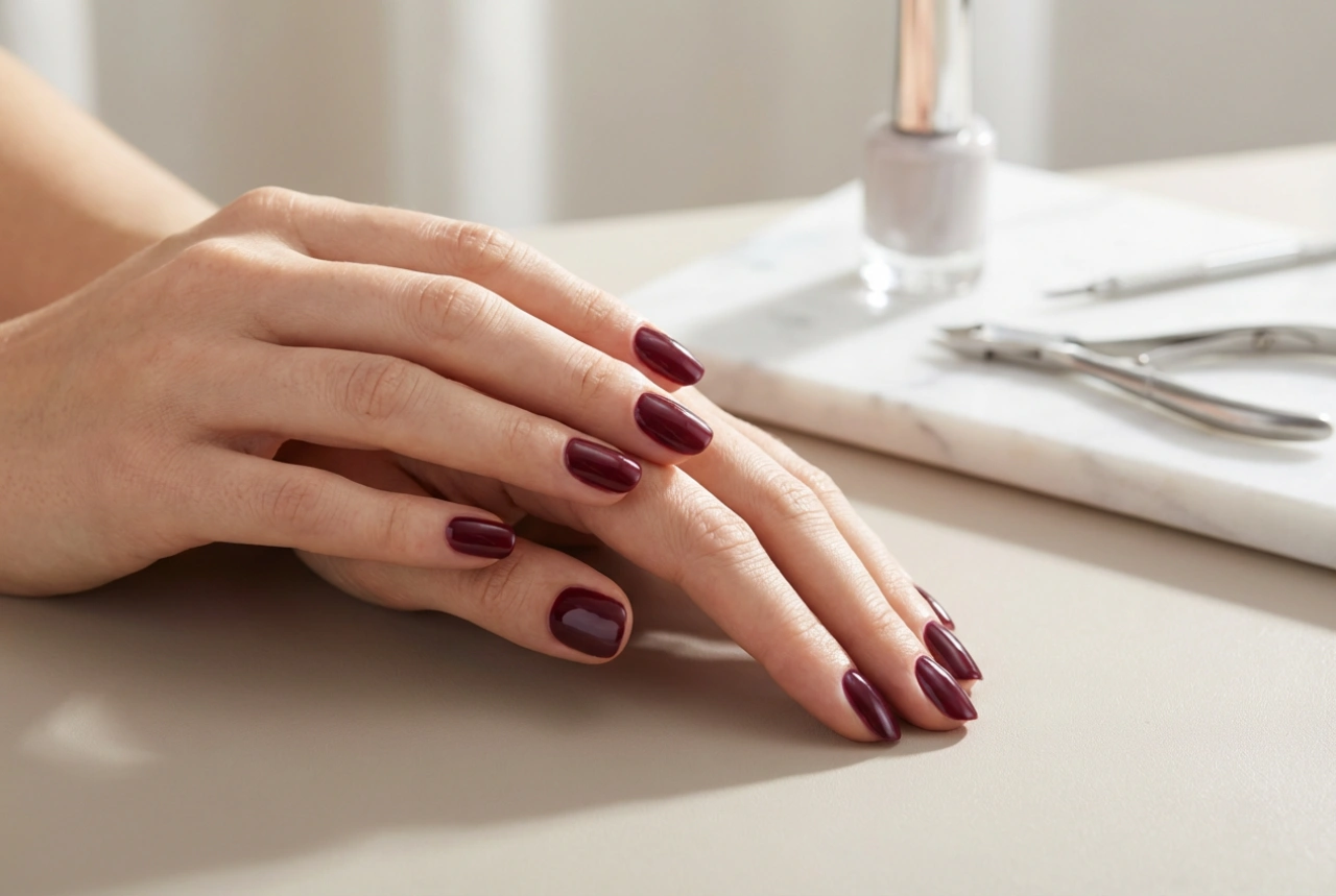 Smalto gel bordeaux: come ottenere una coprenza uniforme passo dopo passo