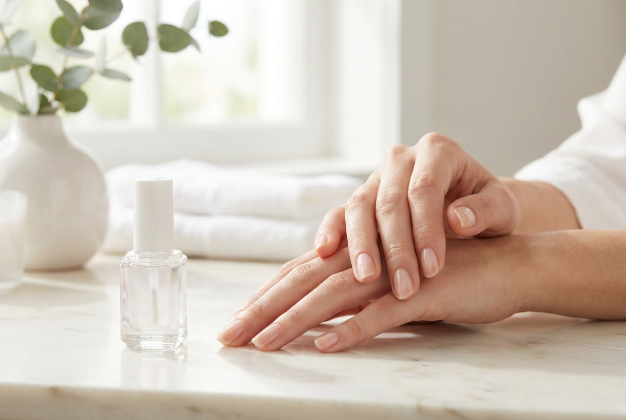 Smalto semipermanente trasparente: livellamento dell'unghia ed effetto naturale