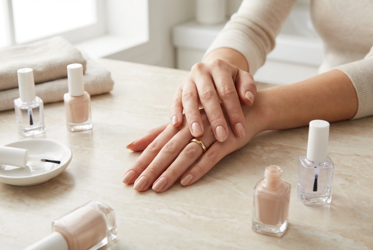 Smalto classico senza striature: strati, tempo di asciugatura e top coat