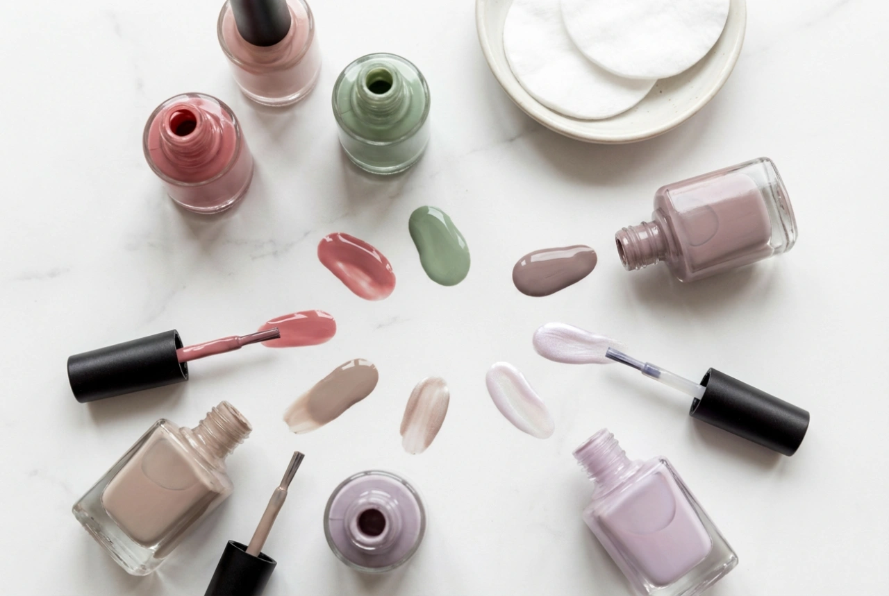 Colori per unghie semipermanenti in pratica: scelta delle tonalità, coprenza e finiture