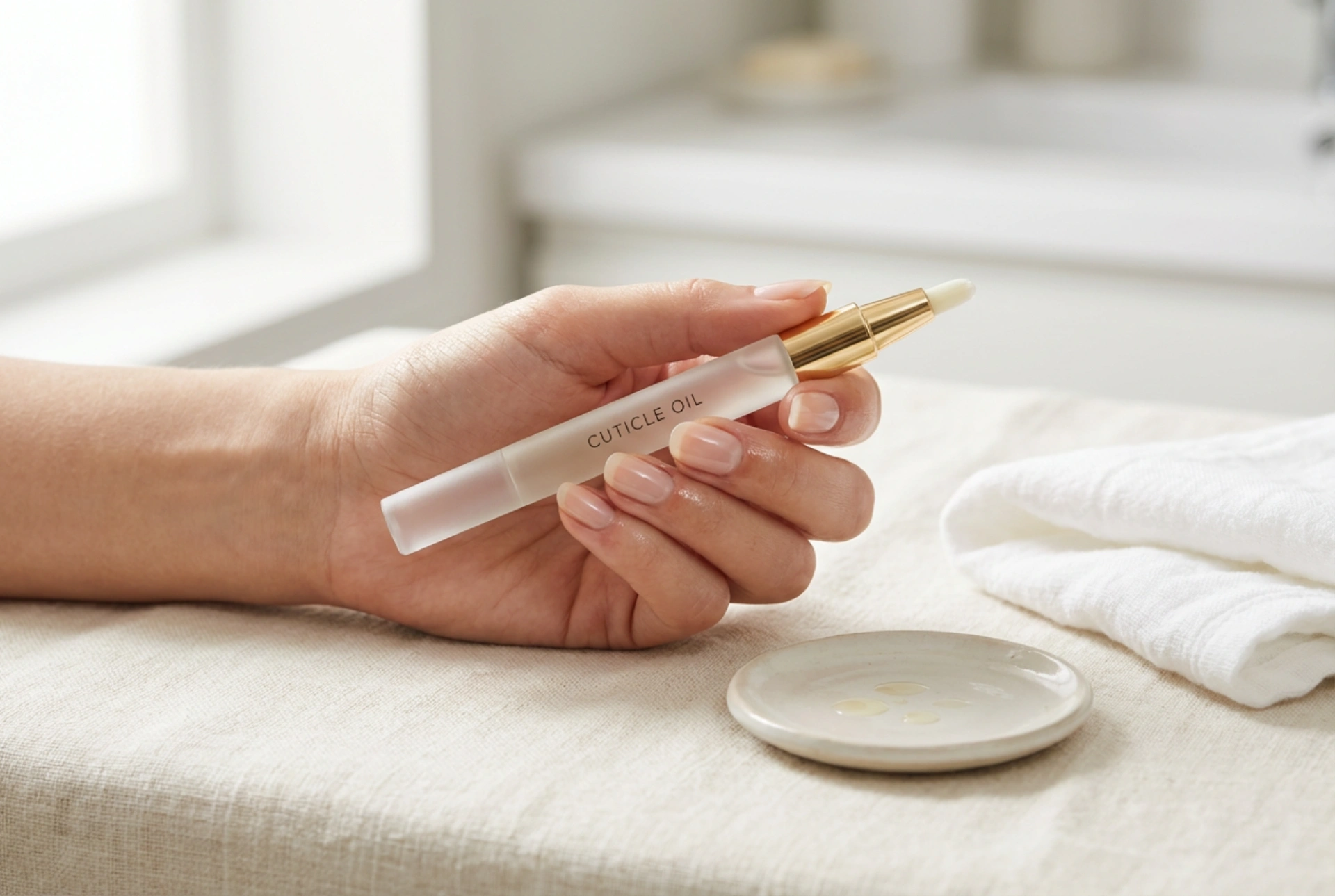Olio per cuticole in penna: applicazione rapida, frequenza ed effetti