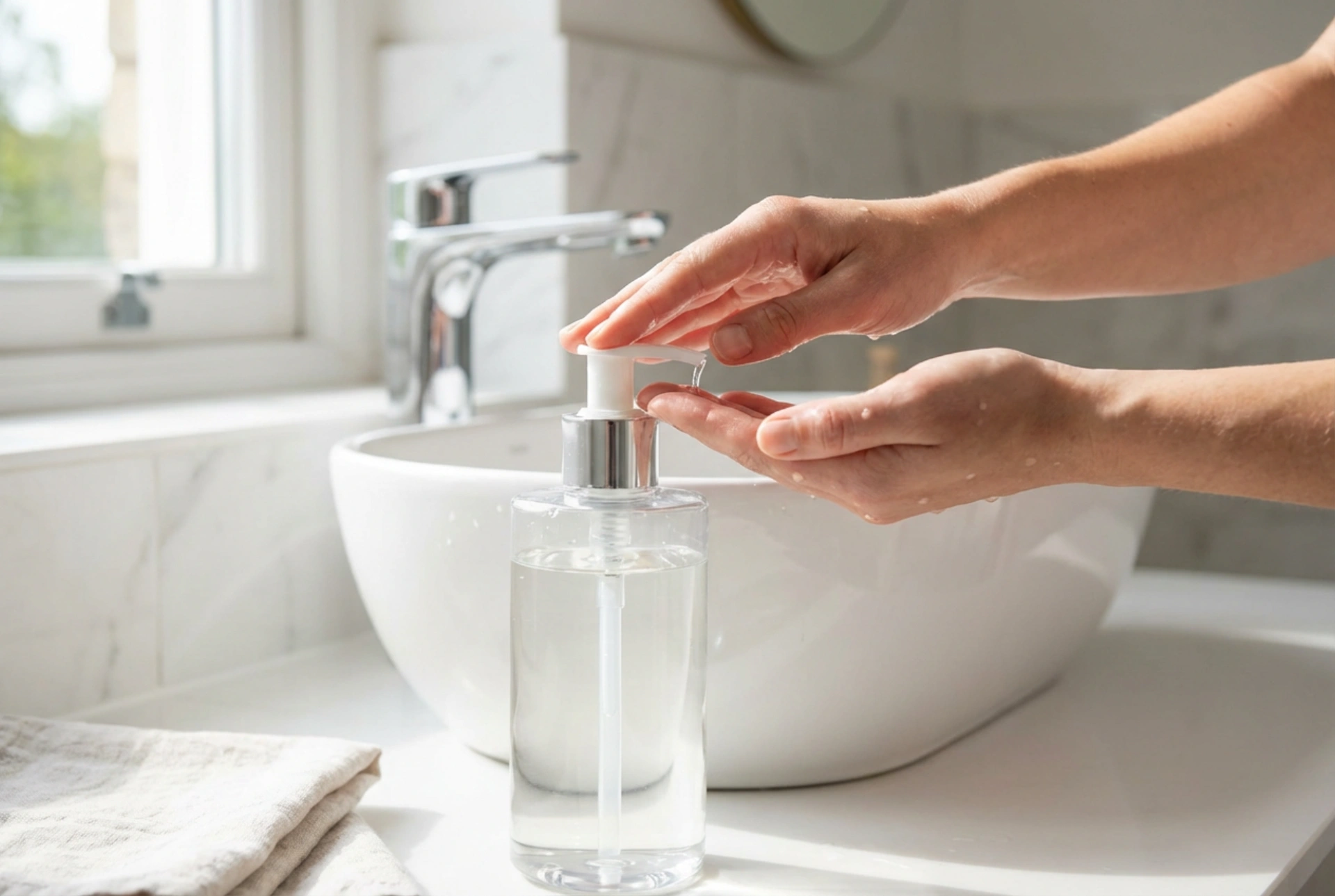 Sapone liquido: igiene delle mani e del corpo, dosaggio e risciacquo