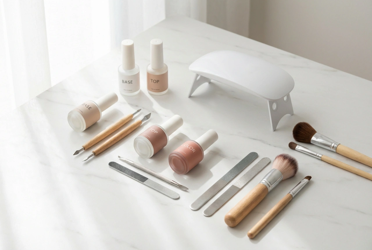 Kit completo per manicure semipermanente: composizione, uso ed errori comuni