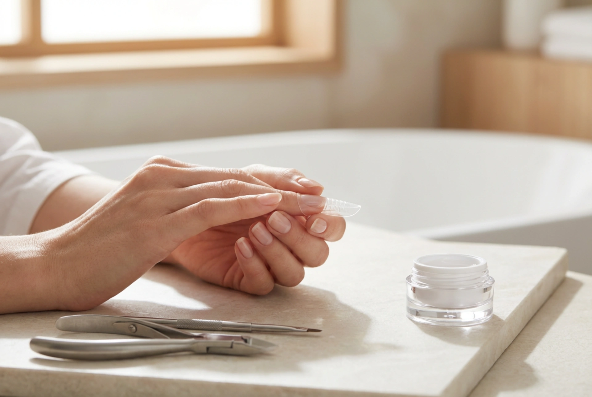 Forme dual per unghie: modellatura della forma, pressione e rimozione