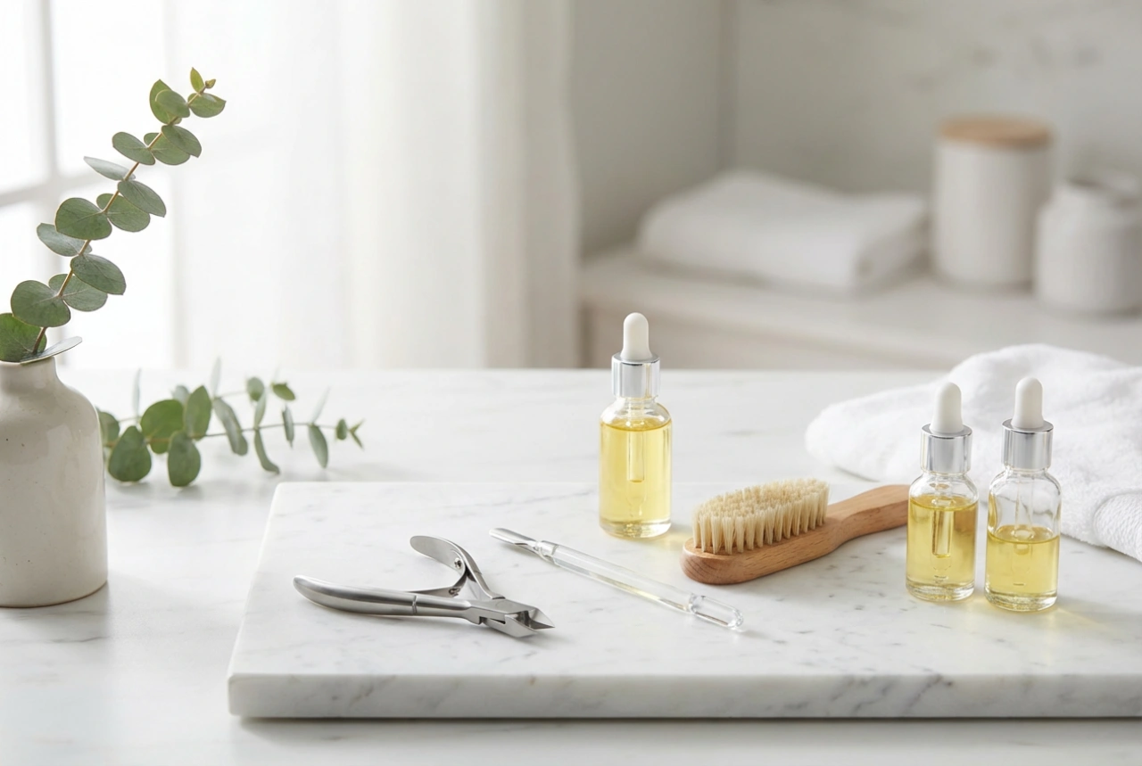 Kit per la cura delle unghie: accessori, ordine dei passaggi e igiene