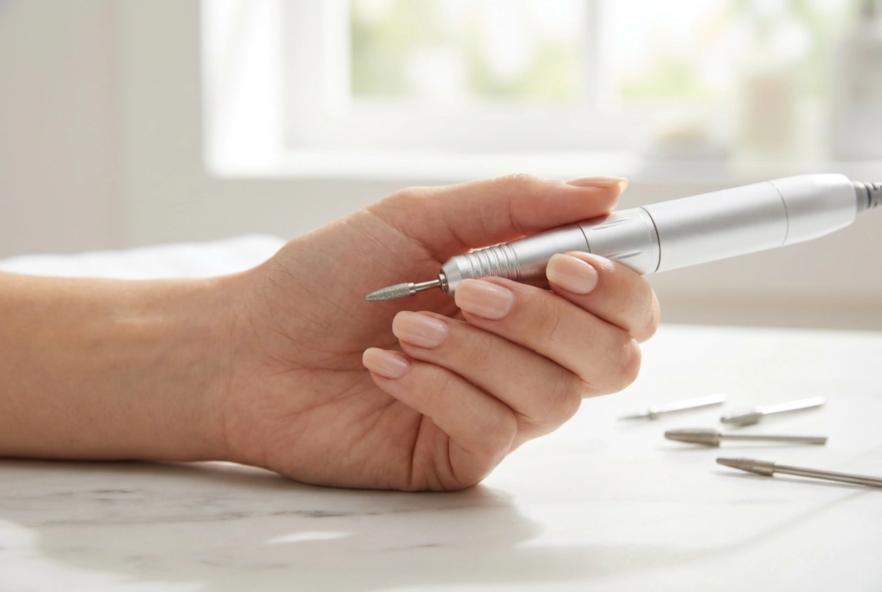 Fresa per cuticole e unghie: uso sicuro, punte e tecnica di lavorazione