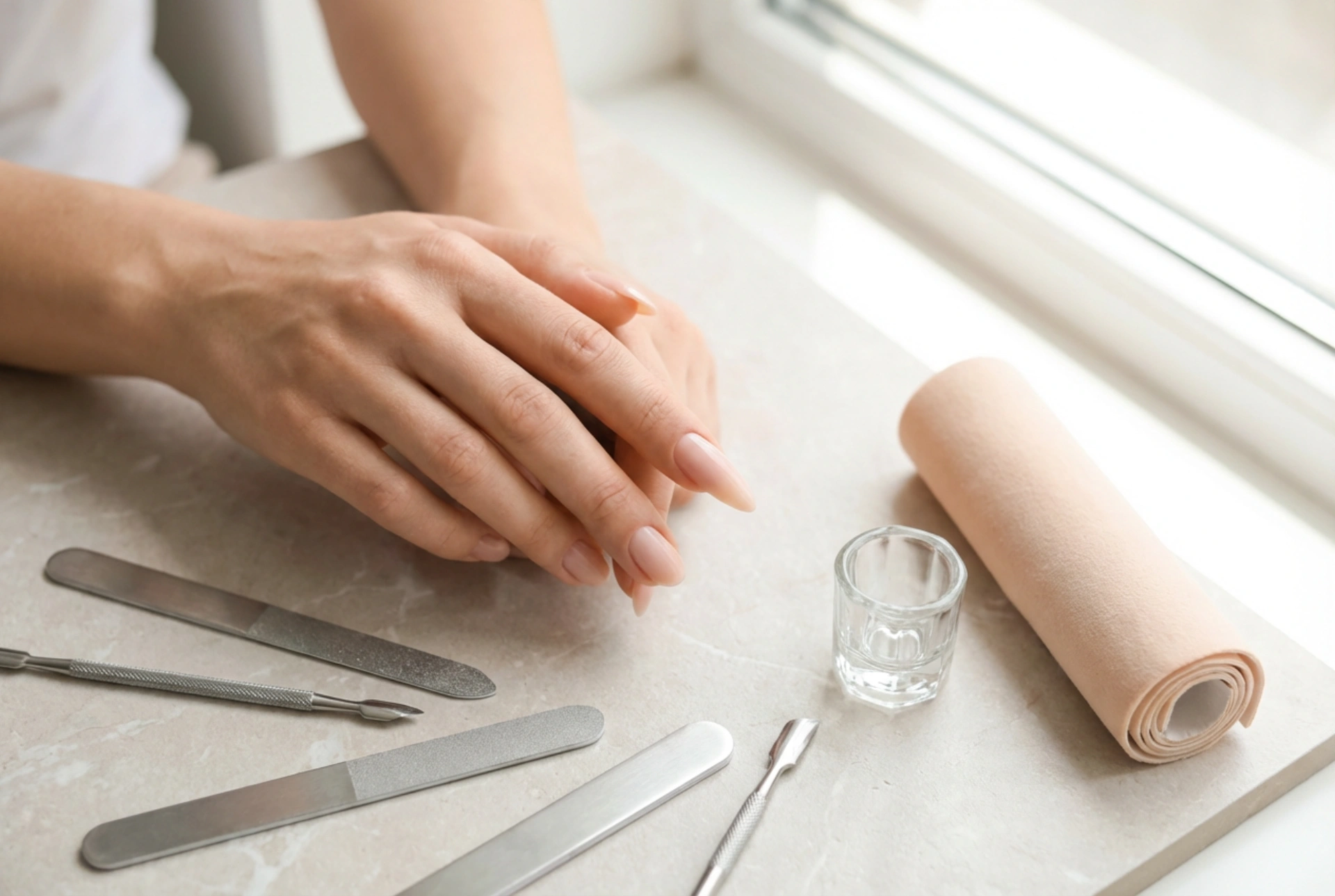 Allungamento unghie con nail form passo dopo passo: preparazione, struttura e limatura