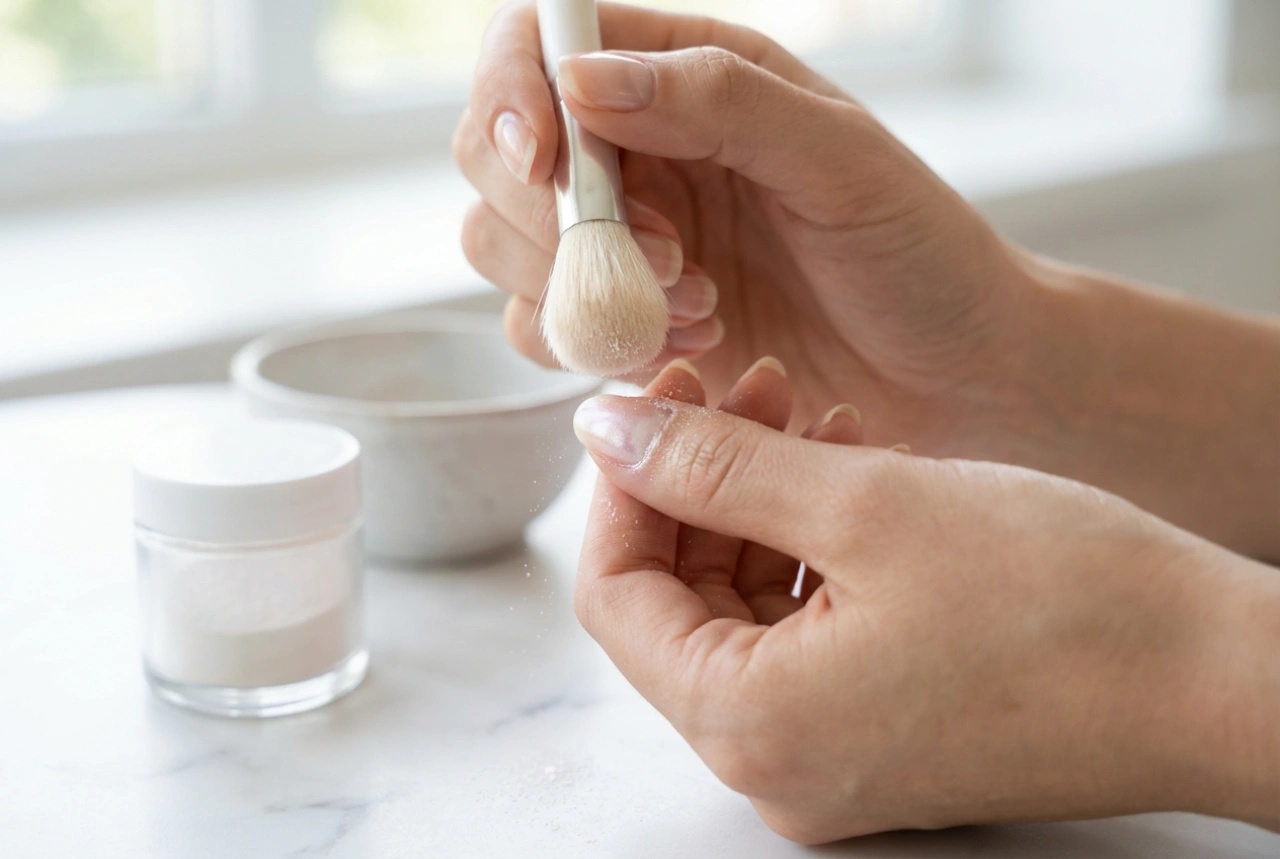 Polvere di perla per unghie: applicazione su gel e semipermanente, errori e correzioni