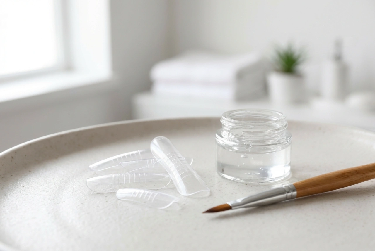 Forme in plastica per unghie (dual form): adattamento, ricostruzione in gel e rimozione