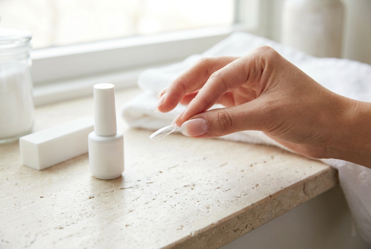 Tips trasparenti: scelta della forma, applicazione, opacizzazione e protezione