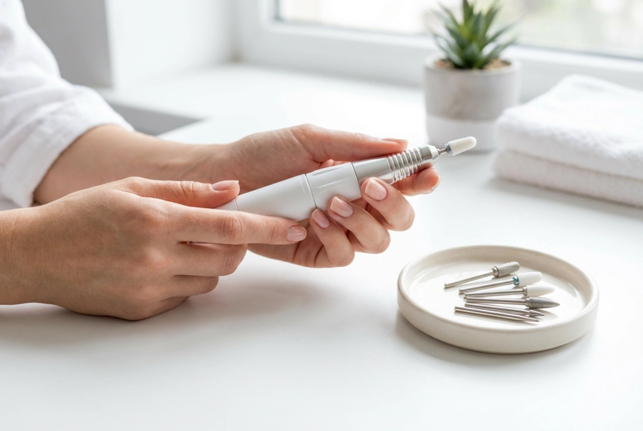 Fresa per unghie domestica: uso sicuro, punte e velocità