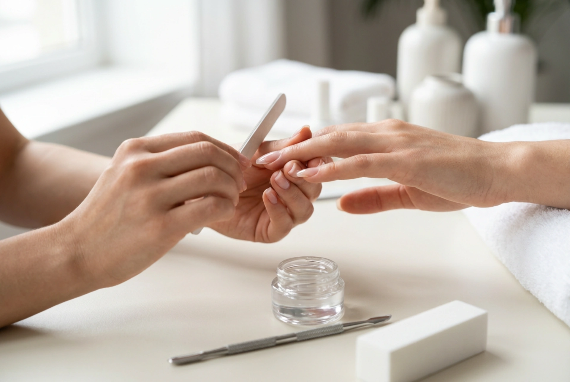 Gel su tip: preparazione della lamina, architettura e limatura