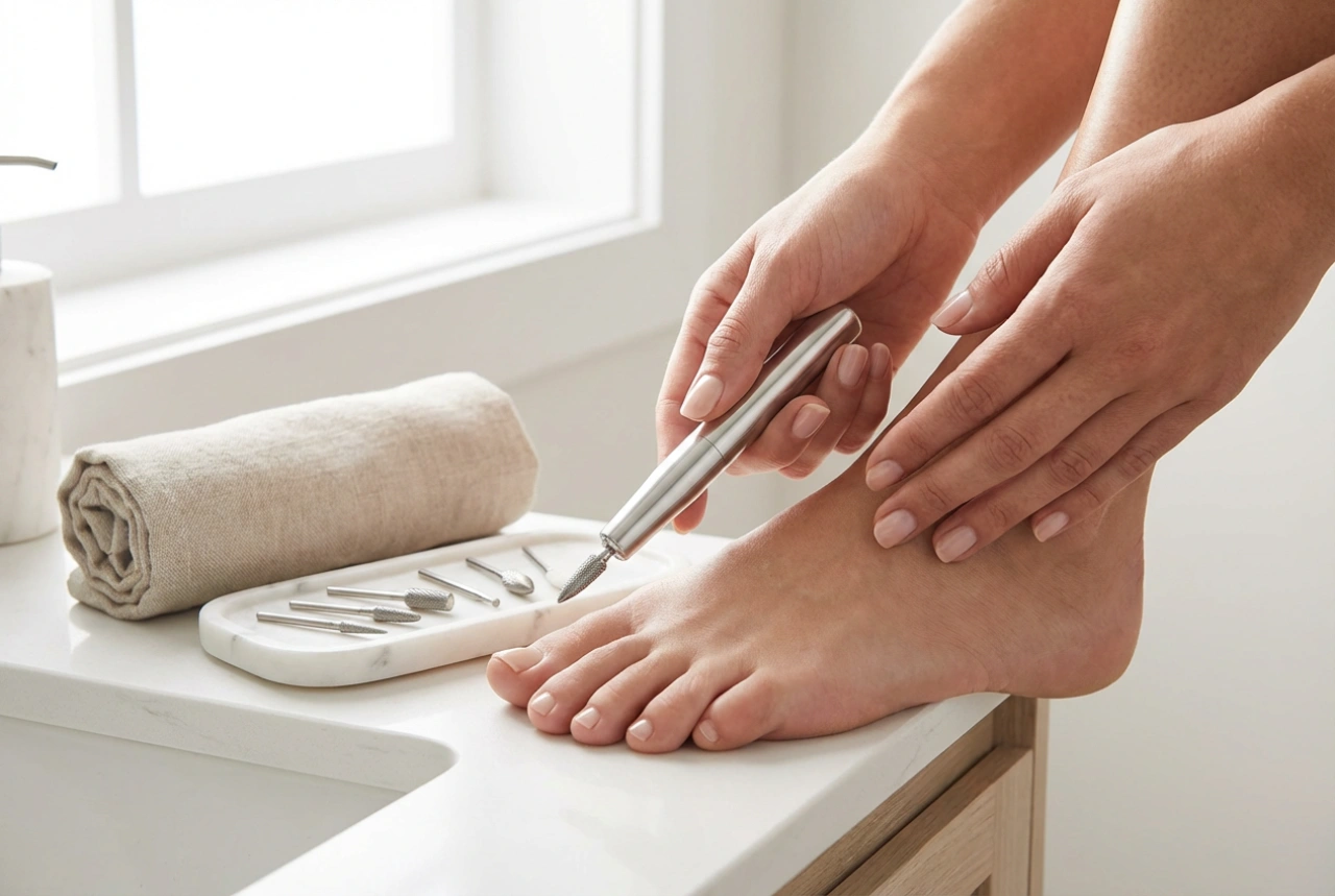La fresa per pedicure: preparazione del piede, punte e tecnica di utilizzo