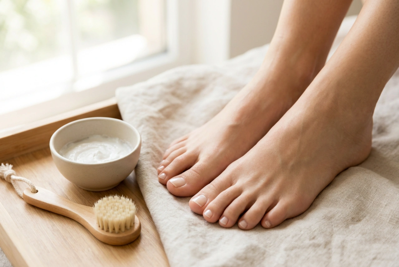 Pedicure giapponese: pasta, polvere e massaggio per una lucentezza naturale
