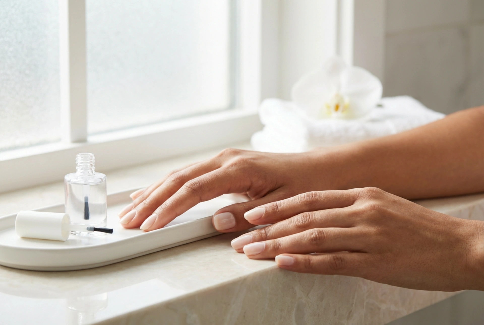 Balsamo per unghie lattiginoso: come indossarlo da solo e sotto lo smalto