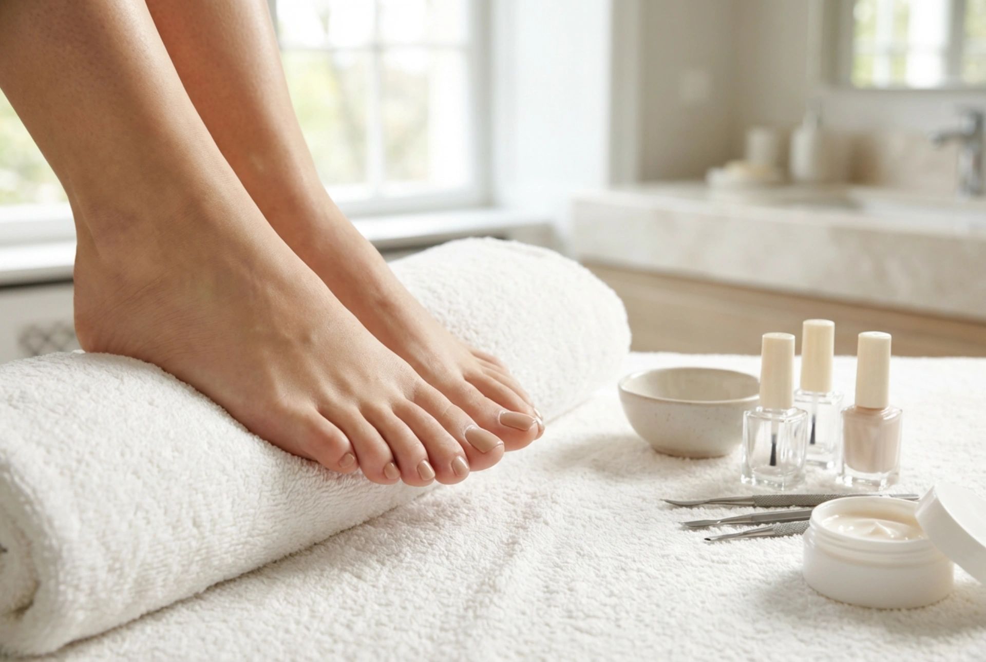 Pedicure semipermanente passo dopo passo: preparazione, applicazione, top coat