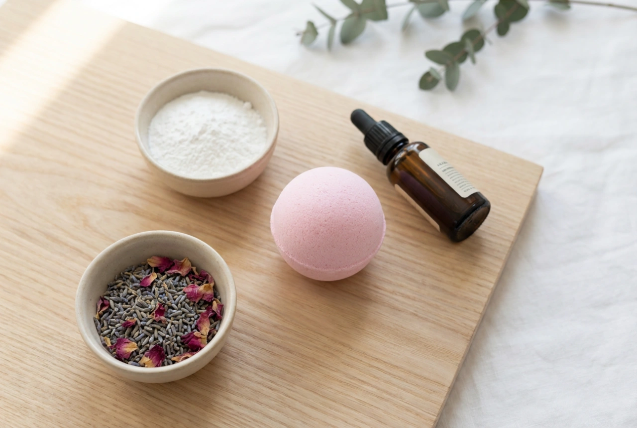 Bombe da bagno naturali: ingredienti semplici e metodo di preparazione