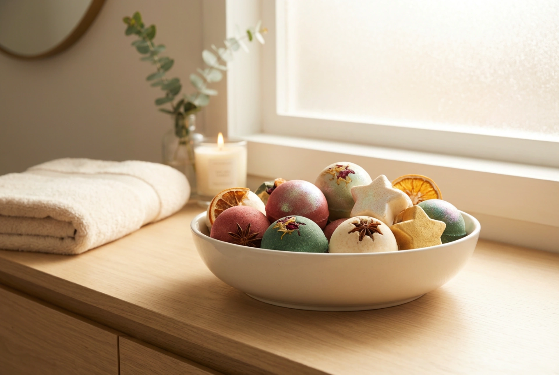 Bombe da bagno natalizie: profumi, colori e decorazioni per il benessere delle feste