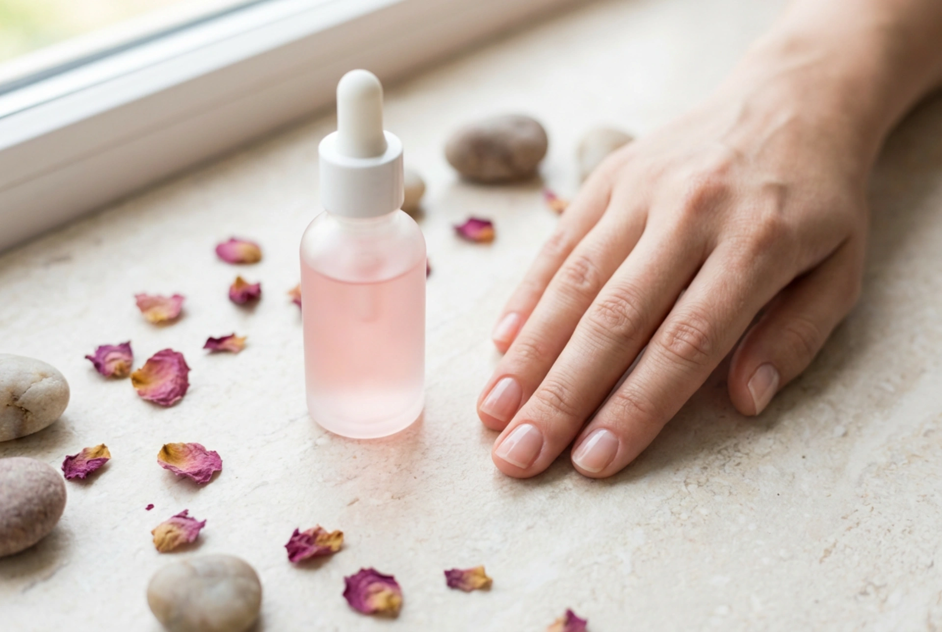 Balsamo per unghie rosa per tutti i giorni: lucentezza naturale e nutrimento
