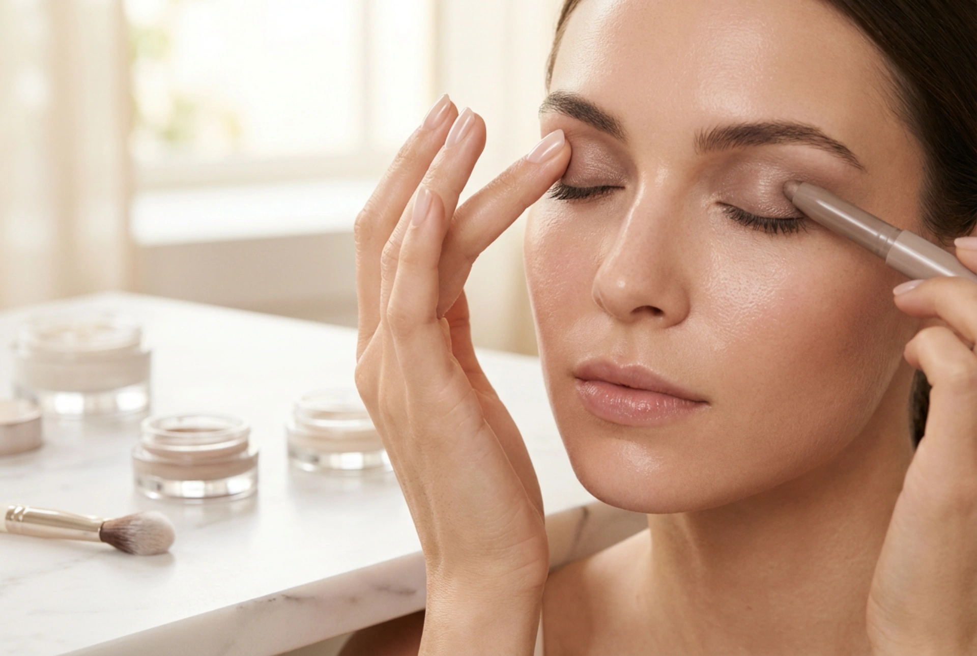 Ombretto in stick: trucco occhi veloce, sfumatura e fissaggio