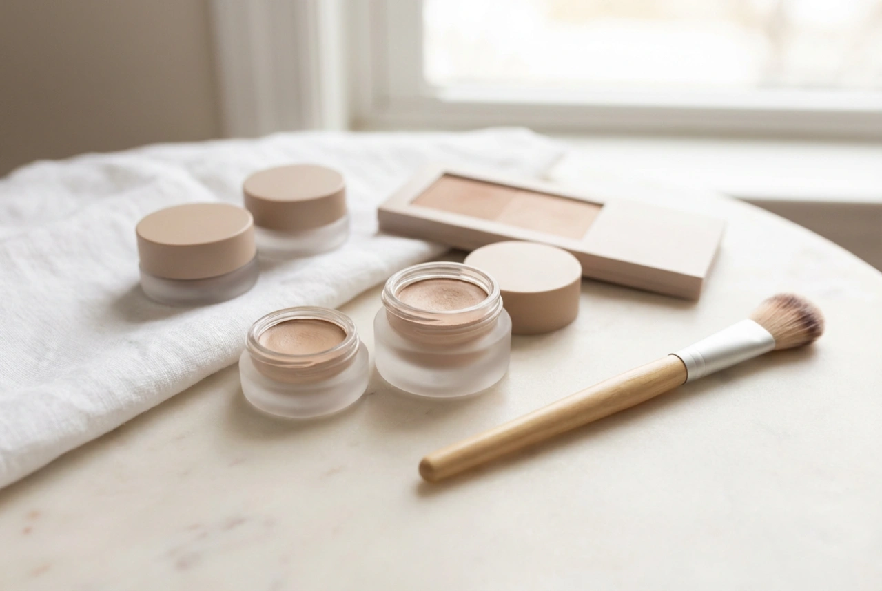Ombretto in crema: tecniche di applicazione rapida, durata e combinazione con le polveri