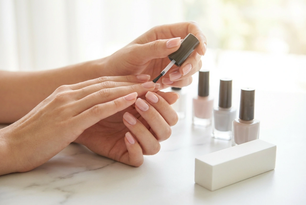 Manicure semipermanente passo dopo passo: dallo sgrassamento al top coat