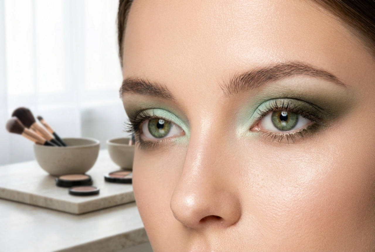 Trucco per occhi verdi: dalla menta all'oliva, passo dopo passo