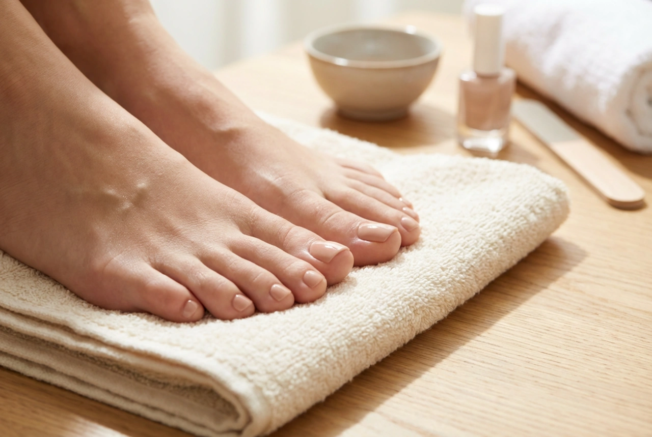 Pedicure classico passo dopo passo: preparazione, cura e smalto