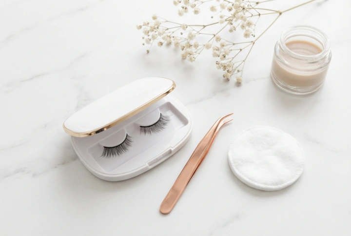 Ciglia magnetiche senza eyeliner: applicazione, adattamento e cura