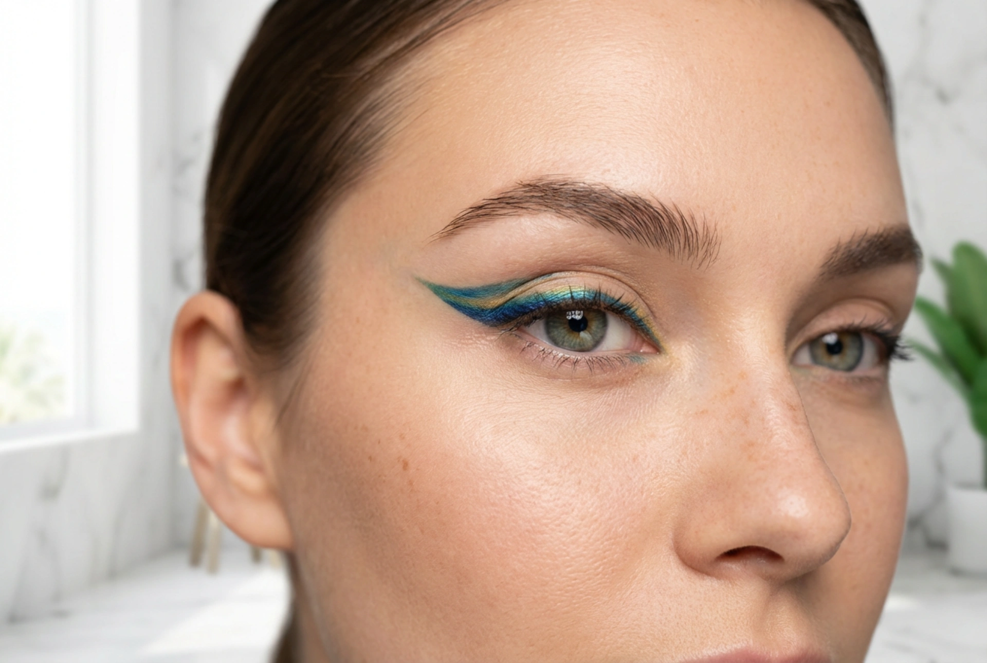 Eyeliner colorato: come abbinare i colori, proporzioni e durata
