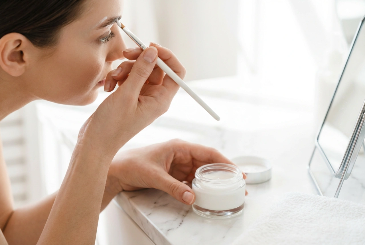 Schiarire le sopracciglia a casa: effetto delicato e controllo del tempo