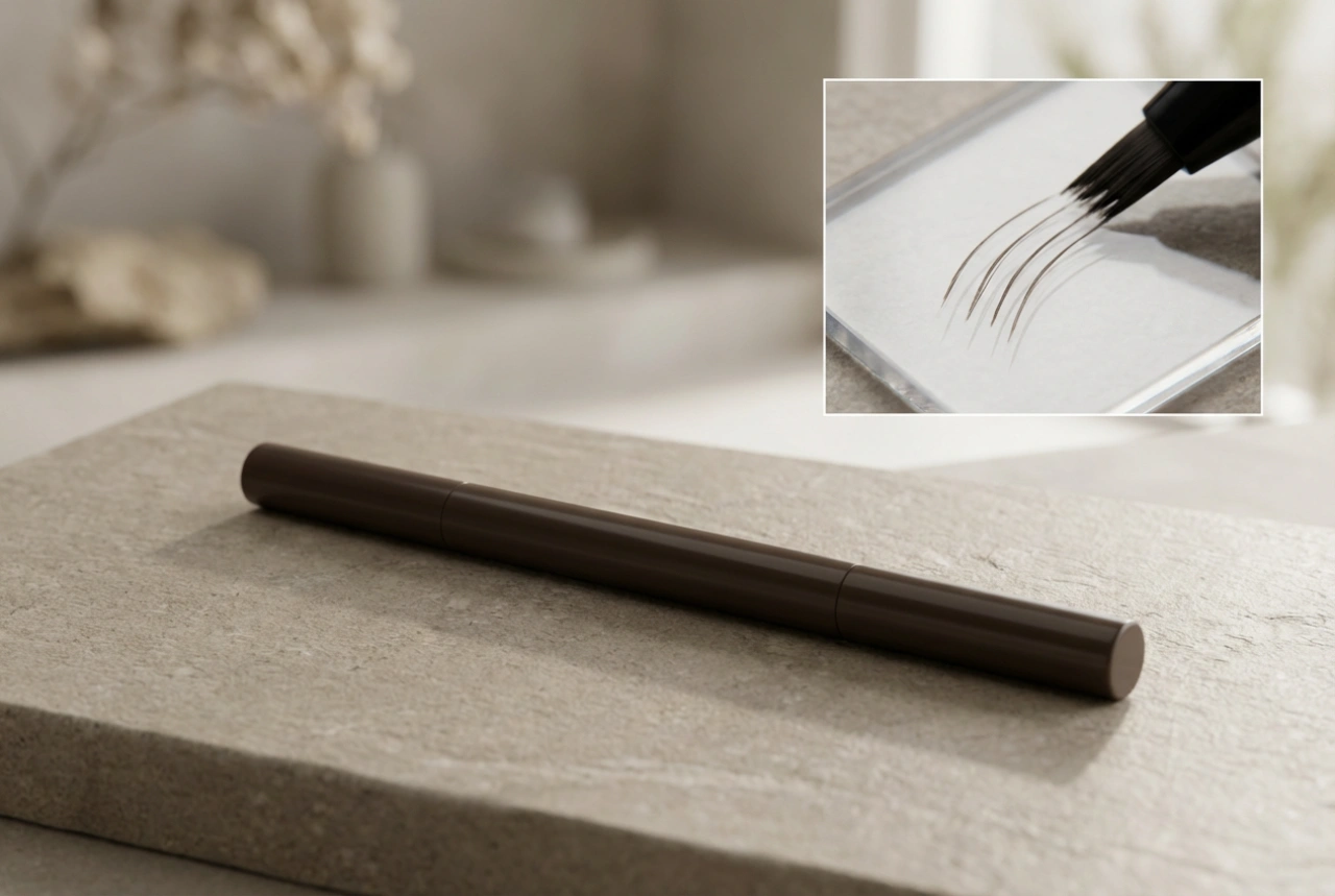 Pennarello per sopracciglia waterproof: riempimento duraturo e linee precise