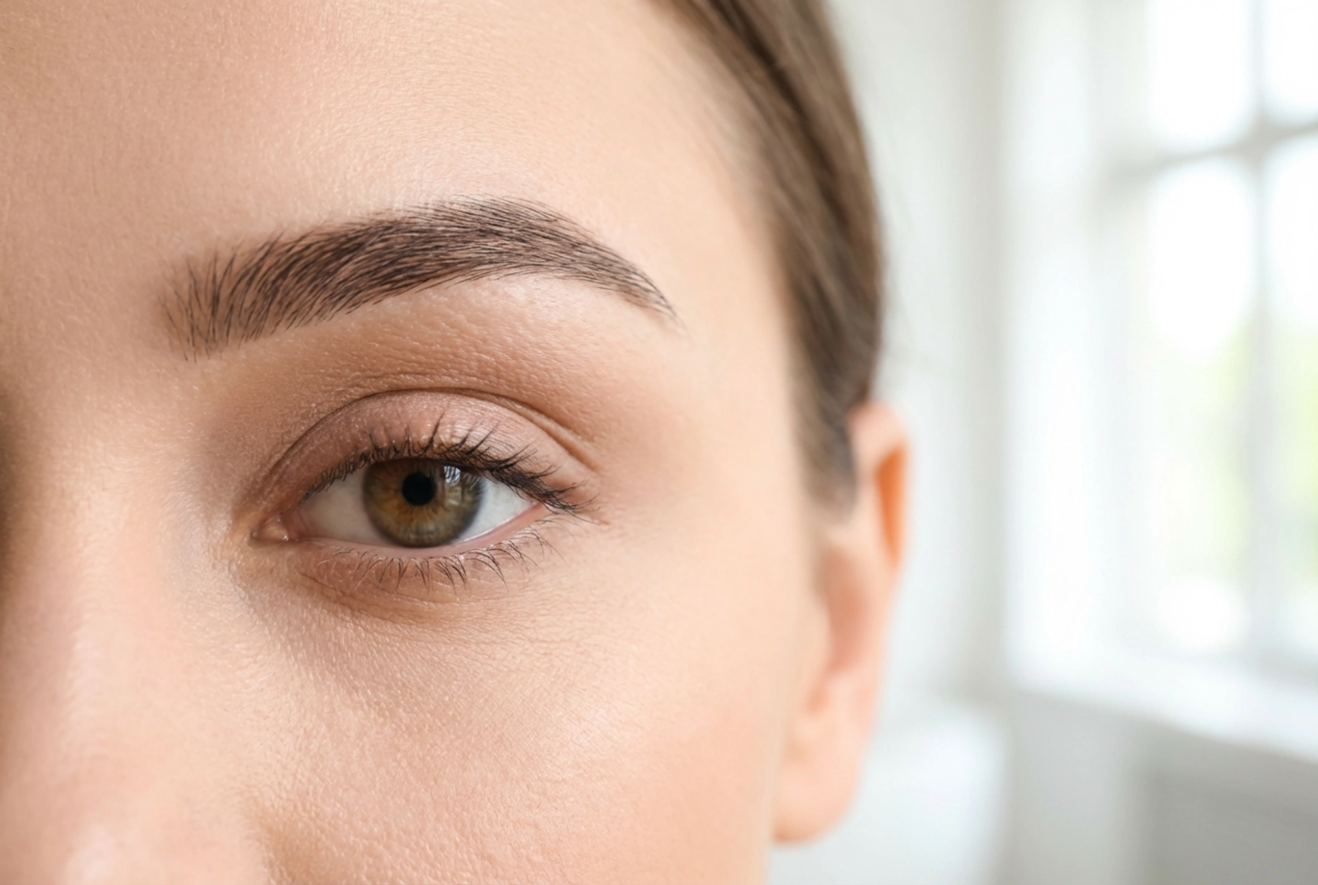 Trucco da giorno e tinta per sopracciglia: un effetto delicato senza esagerare