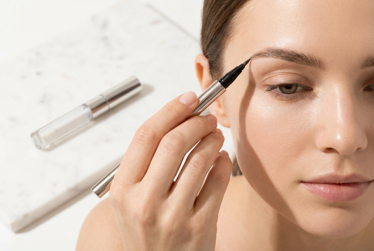 Liner per sopracciglia: come disegnare i peli con un effetto naturale senza esagerare