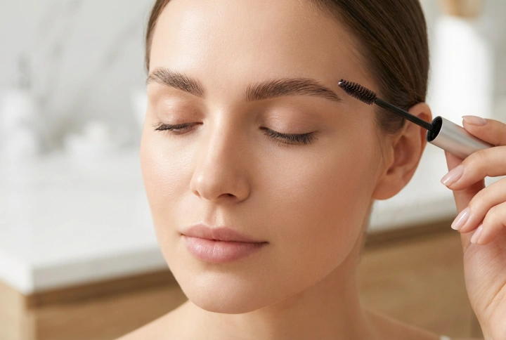 Mascara per sopracciglia: riempimento rapido e fissaggio senza esagerare