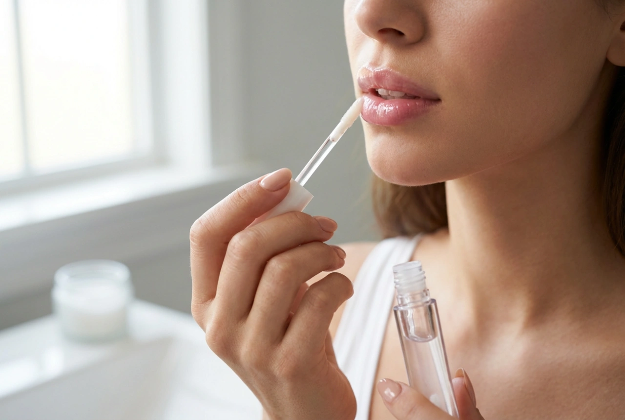 Lucidalabbra in tubetto: applicazione pulita, stratificazione e cura del contorno labbra
