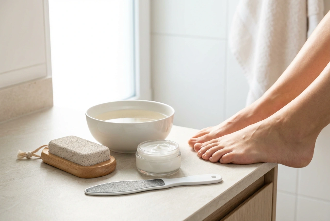 Lima per piedi: tipi, movimenti e igiene nella pedicure casalinga