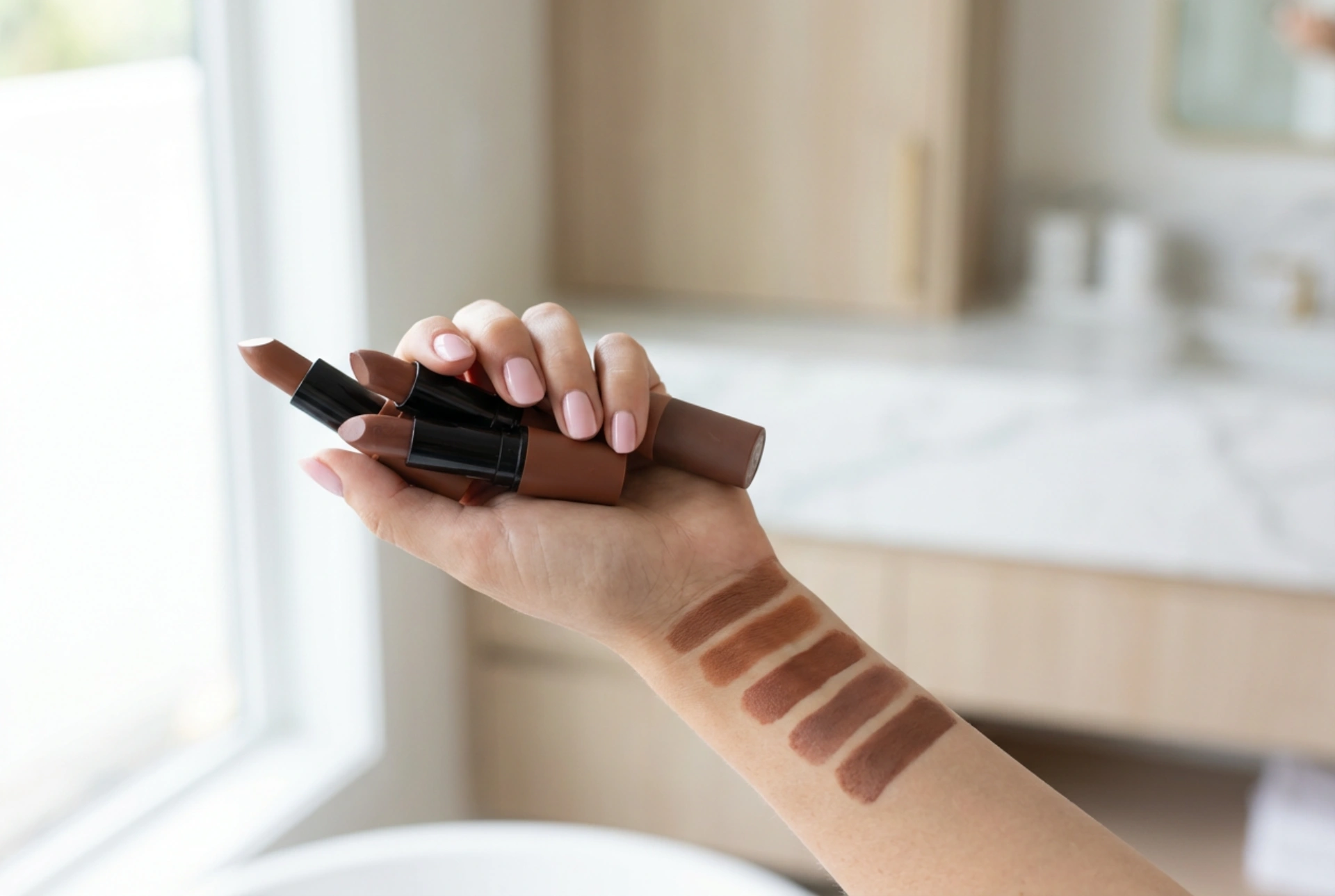 Rossetto marrone: come scegliere la tonalità in base all'incarnato e ai colori dei vestiti