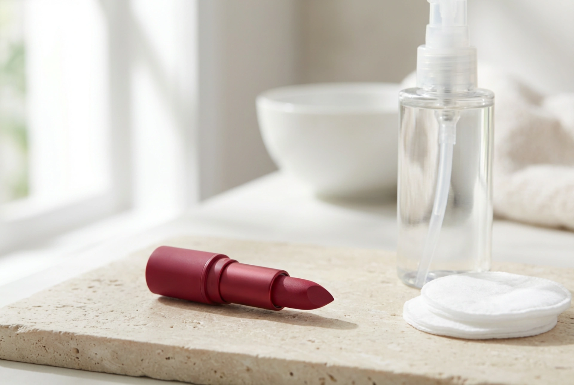 Rossetto opaco: contorno preciso, colore uniforme e rimozione