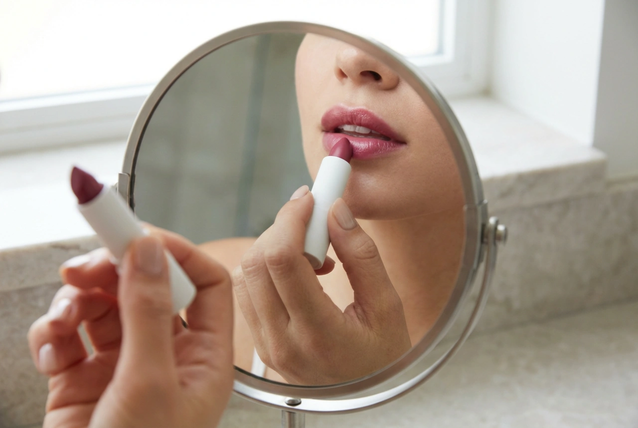 Rossetto idratante senza sbavature: preparazione, applicazione e ritocchi
