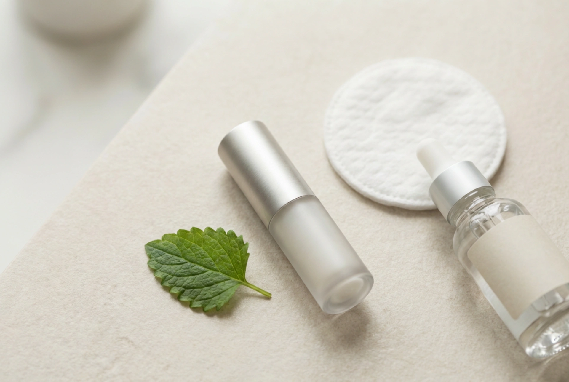 Balsamo labbra alla melissa: trucco delicato, stratificazione e rimozione del make-up
