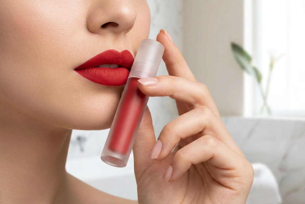 Come applicare il rossetto liquido: contorno pulito e colore a lunga durata