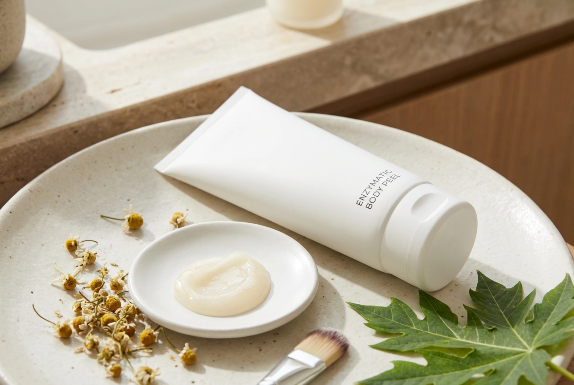 Peeling enzimatico per il corpo: quando funziona e come usarlo