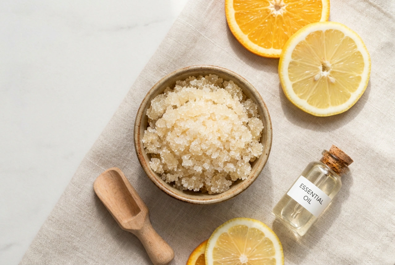 Scrub allo zucchero: ricetta per una pelle liscia, ingredienti e preparazione