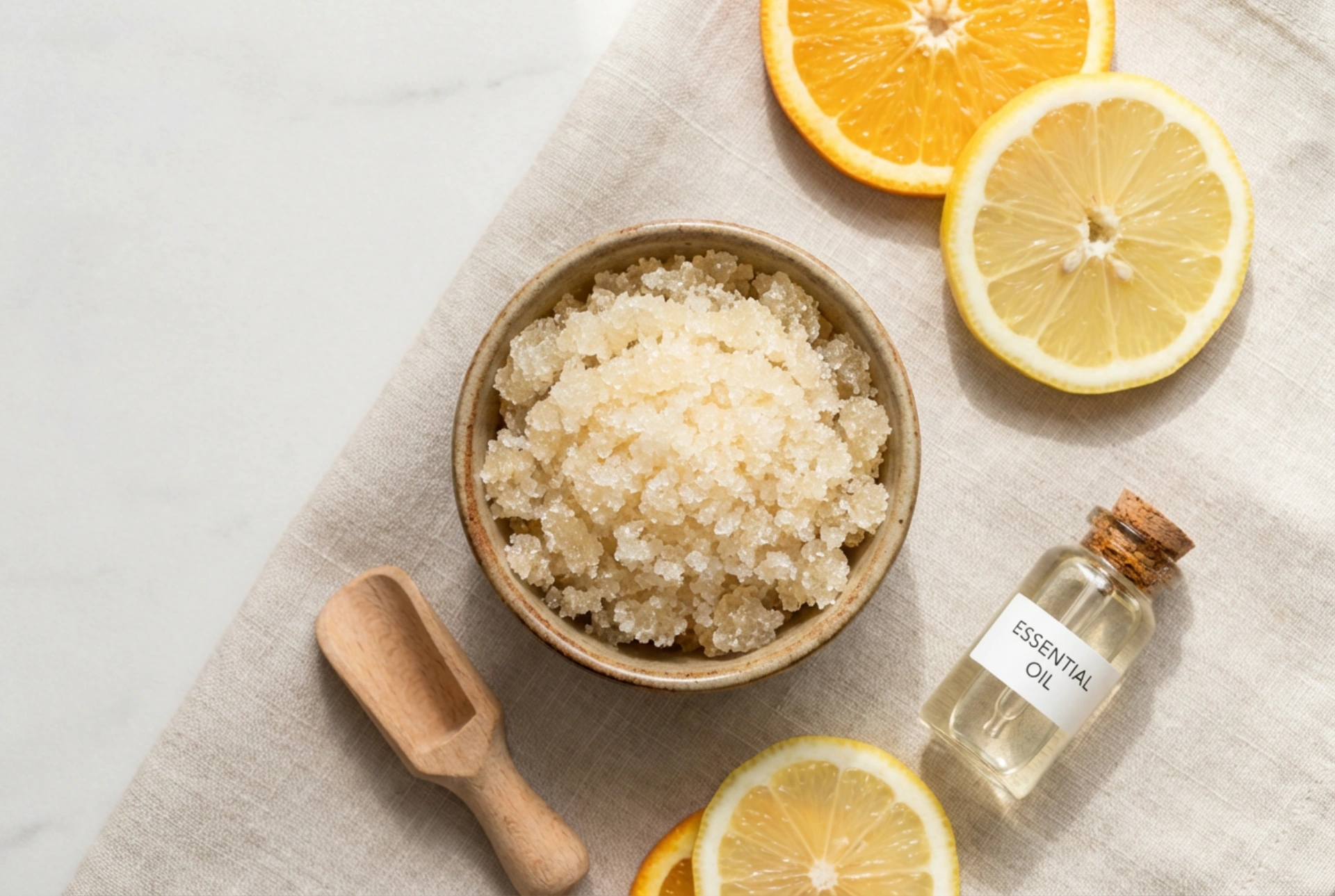 Scrub allo zucchero: ricetta per una pelle liscia, ingredienti e preparazione