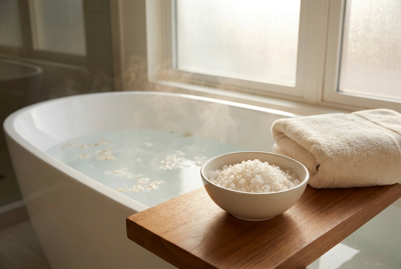 Bagno al magnesio: preparazione, temperatura dell'acqua e accessori