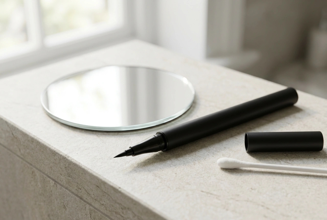 Eyeliner in penna per principianti: linee semplici e trucchi per la simmetria